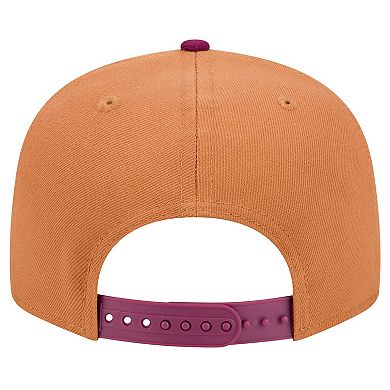 Men's New Era Brown Pittsburgh Pirates Color Pack Two Tone 9FIFTY Snapback Hat