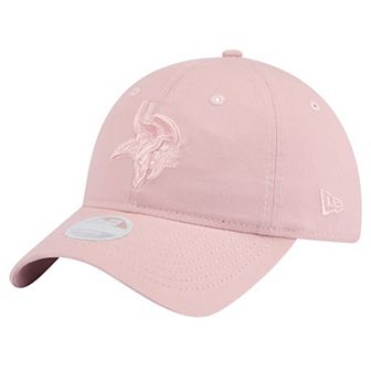 Women's New Era Light Pink Minnesota Vikings Main 9TWENTY Adjustable Hat