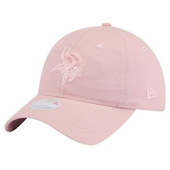 Women's New Era Light Pink Minnesota Vikings Main 9TWENTY Adjustable Hat