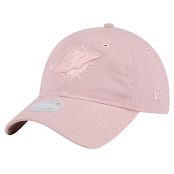 Women's New Era Light Pink Miami Dolphins Main 9TWENTY Adjustable Hat
