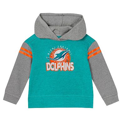 Toddler Miami Dolphins Club House Long Sleeve Hoodie Top and Leggings Two-Piece Set