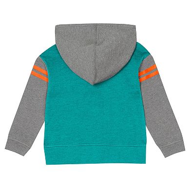 Toddler Miami Dolphins Club House Long Sleeve Hoodie Top and Leggings Two-Piece Set