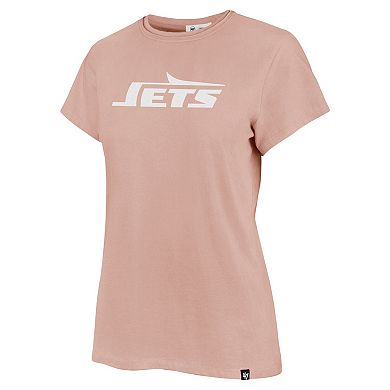 Women's '47 Light Pink New York Jets Premier Frankie T-Shirt
