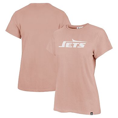 Women's '47 Light Pink New York Jets Premier Frankie T-Shirt