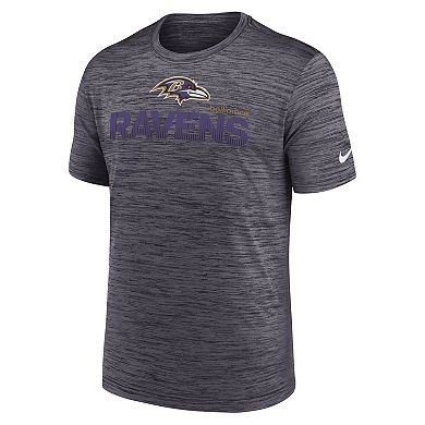 Men's Nike Black Baltimore Ravens Blitz Velocity Modern Performance T-Shirt