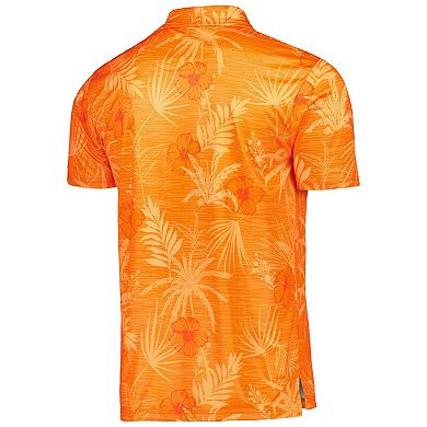 Men's Colosseum Orange Oklahoma State Cowboys Palms Team Polo