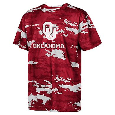 Preschool Crimson Oklahoma Sooners Scrimmage T-Shirt