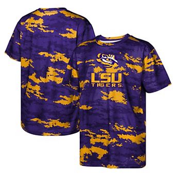 Youth Purple LSU Tigers Scrimmage Sublimated T-Shirt