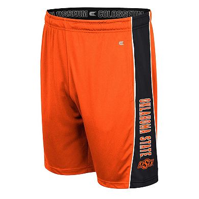 Men's Colosseum Orange Oklahoma State Cowboys Panel Shorts