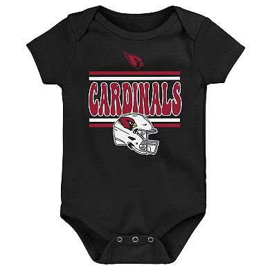 Infant Arizona Cardinals Play Day Three-Pack Bodysuit Set
