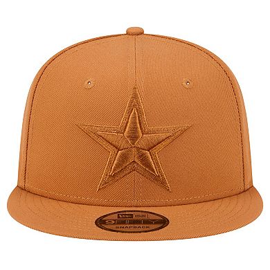 Men's New Era Brown Dallas Cowboys Tonal Color Pack 9FIFTY Snapback Hat
