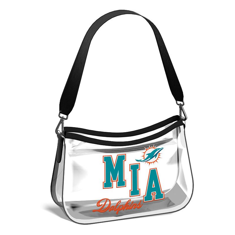 WEAR by Erin Andrews Miami Dolphins Clear Stadium Mini Purse, Team