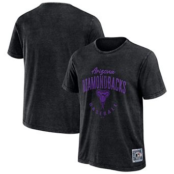 Men's Darius Rucker Collection by Fanatics Black Arizona Diamondbacks Cooperstown Collection Washed T-Shirt