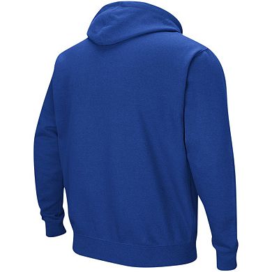 Men's Colosseum Royal Florida Gators Sunrise Pullover Hoodie