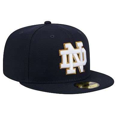 Men's New Era Navy Notre Dame Fighting Irish 59FIFTY Fitted Hat