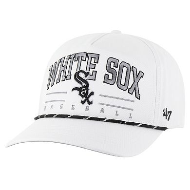 Men's '47 White Chicago White Sox Roscoe Speckle Hitch Adjustable Hat