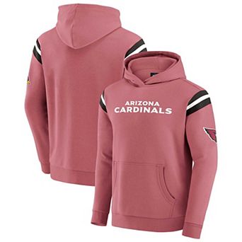 Men's Darius Rucker Collection by Fanatics Cardinal Arizona Cardinals Football Pullover Hoodie