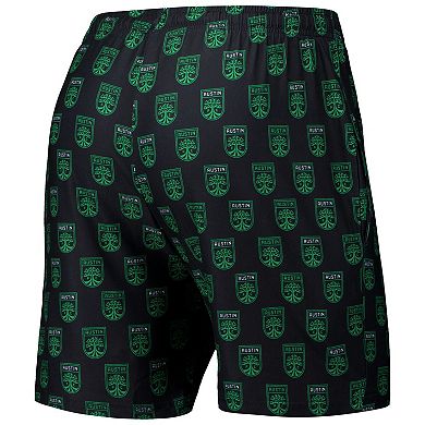 Men's Concepts Sport Black/Kelly Green Austin FC Record 2-Pack Short Set