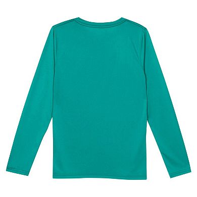 Toddler Nike Aqua Miami Dolphins Legend Icon Long Sleeve T-Shirt
