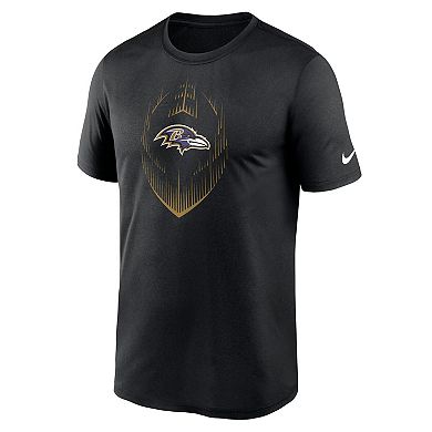 Men's Nike Black Baltimore Ravens Primetime Legend Icon Performance T-Shirt
