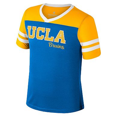 Girls Youth Colosseum Blue UCLA Bruins Space Opera T-Shirt