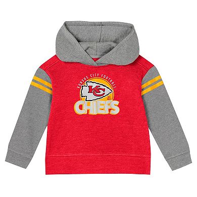 Toddler Kansas City Chiefs Club House Long Sleeve Hoodie Top and Leggings Two-Piece Set