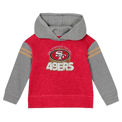 Toddler San Francisco 49ers Club House Long Sleeve Hoodie Top and Leggings Two-Piece Set