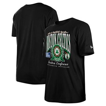 Unisex New Era Black Boston Celtics Oversized Essentials Boxy T-Shirt