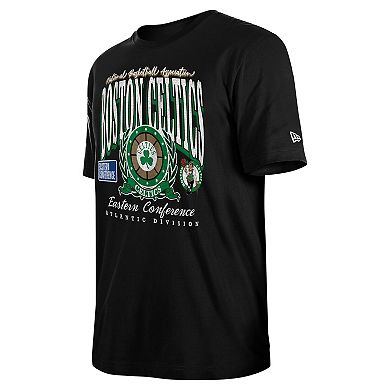 Unisex New Era Black Boston Celtics Oversized Essentials Boxy T-Shirt