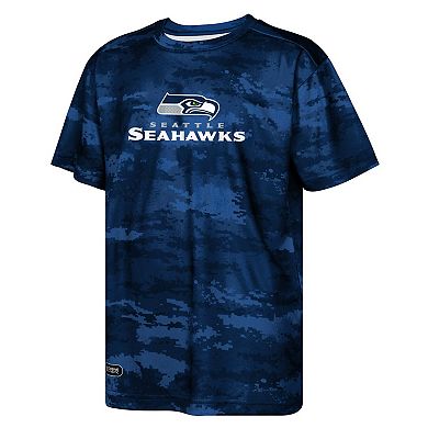 Juvenile College Navy Seattle Seahawks Scrimmage T-Shirt
