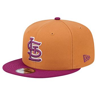 Men's New Era Brown St. Louis Cardinals Color Pack Two Tone 9FIFTY Snapback Hat