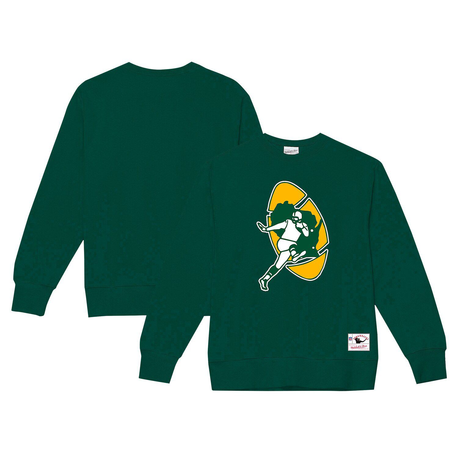 Camiseta Mitchell & Ness Green Bay Packers Para Hombre - Estilo