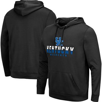 Men's Colosseum Black Kentucky Wildcats Lantern Pullover Hoodie