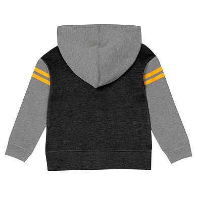 Toddler Pittsburgh Steelers Club House Long Sleeve Hoodie Top and Leggings Two-Piece Set