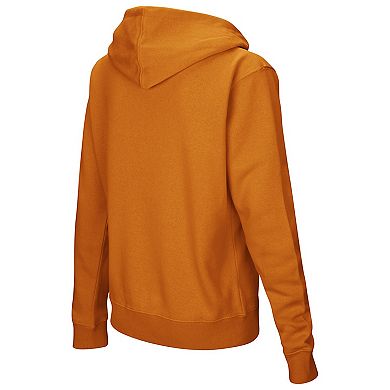 Women's Colosseum Texas Orange Texas Longhorns Loud and Proud Pullover Hoodie