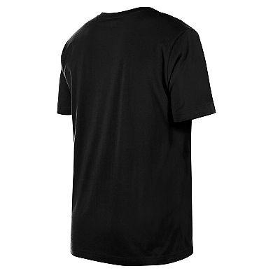 Unisex New Era Black San Antonio Spurs Oversized Essentials Boxy T-Shirt