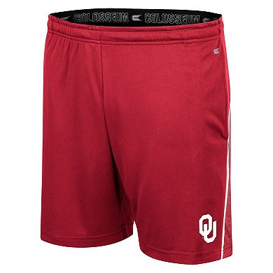 Men's Colosseum Crimson Oklahoma Sooners Laws of Physics Shorts