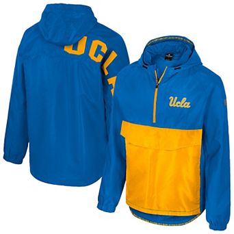 Men's Colosseum Blue UCLA Bruins Reloaded Anorak Half-Zip Jacket