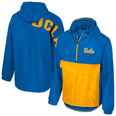 Men's Colosseum Blue UCLA Bruins Reloaded Anorak Half-Zip Jacket