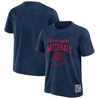 Men's Darius Rucker Collection by Fanatics Navy Washington Nationals Cooperstown Collection Washed T-Shirt