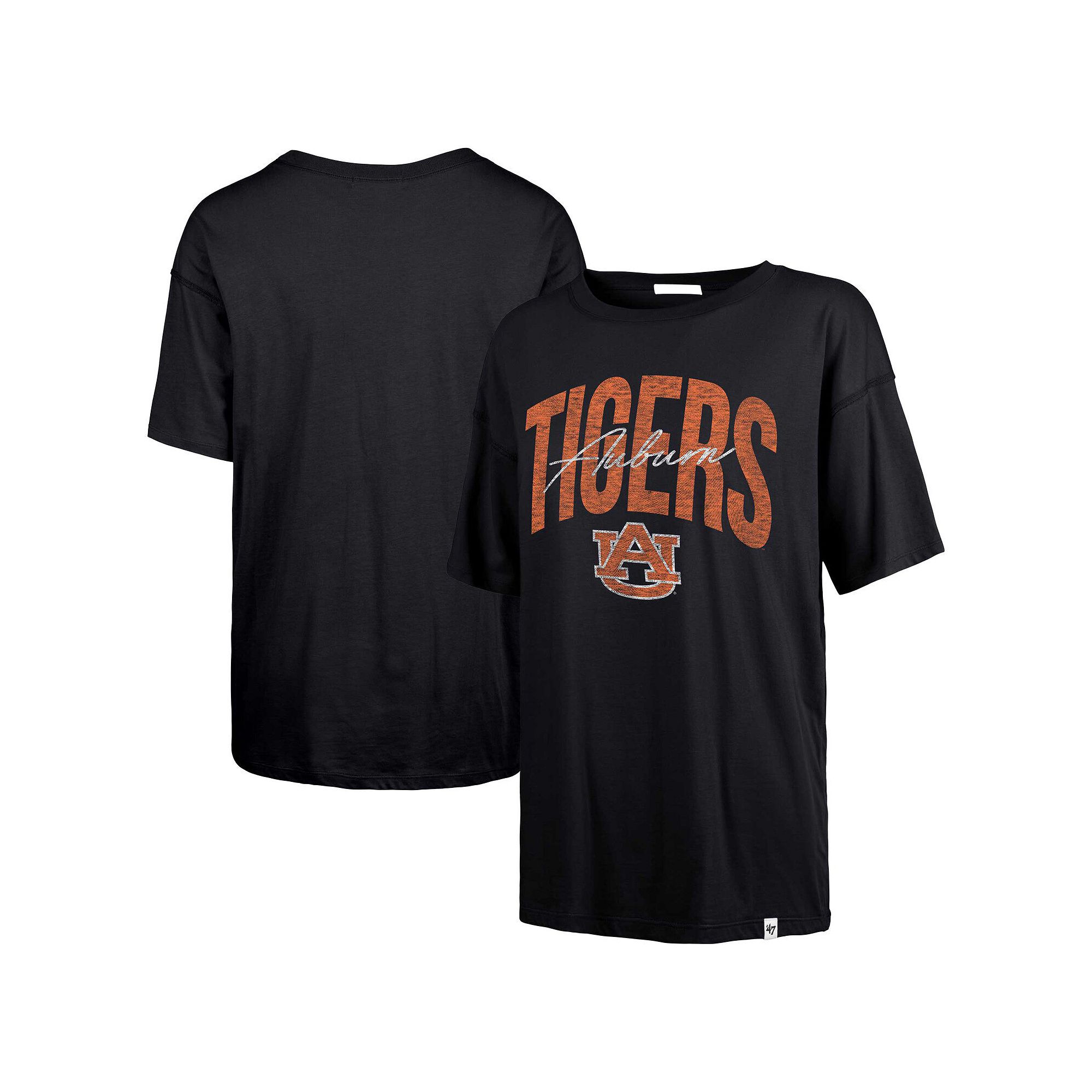Womens 47  Navy Auburn Tigers Muse Sadie T-Shirt, Size: Small, Blue