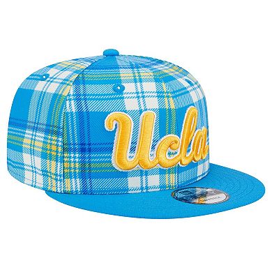 Men's New Era Blue UCLA Bruins Plaid 9FIFTY Snapback Hat