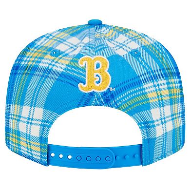 Men's New Era Blue UCLA Bruins Plaid 9FIFTY Snapback Hat