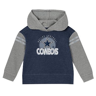Toddler Dallas Cowboys Club House Long Sleeve Hoodie Top and Leggings Two-Piece Set
