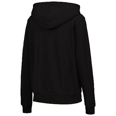 Women's Colosseum Black Minnesota Golden Gophers Big Logo Pullover Hoodie