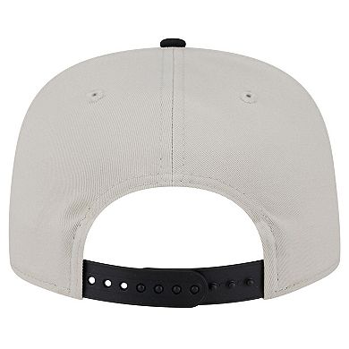 Men's New Era Cream Chicago White Sox Iron Golfer Snapback Hat