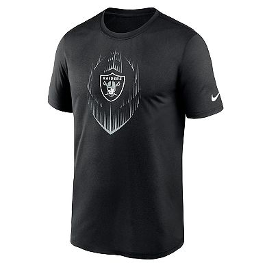 Men's Nike Black Las Vegas Raiders Primetime Legend Icon Performance T-Shirt