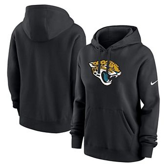 Women's Nike Black Jacksonville Jaguars Club Fleece Pullover Hoodie
