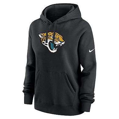 Women's Nike Black Jacksonville Jaguars Club Fleece Pullover Hoodie