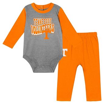 Infant Tennessee Orange Tennessee Volunteers Double Up Long Sleeve Bodysuit & Pant Set